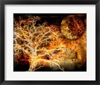 A Raven's World Framed Print
