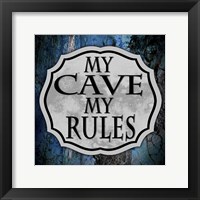 Man Cave 2 Framed Print