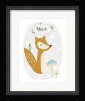 Quirky Forest II Framed Print