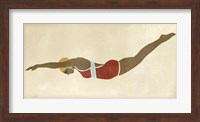 Vintage Diver II Fine Art Print