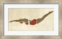 Vintage Diver II Fine Art Print