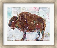 El Buffalo Brown Crop Fine Art Print