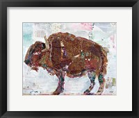 El Buffalo Brown Crop Fine Art Print