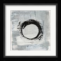 Zen Circle I Crop Framed Print