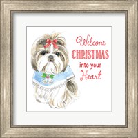 Glamour Pups Christmas II Fine Art Print