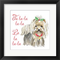 Glamour Pups Christmas VI Fine Art Print