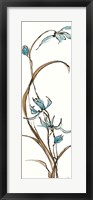 Spring Orchids II on White Fine Art Print