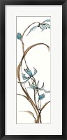 Spring Orchids II on White Fine Art Print