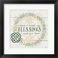 Irish Blessing II Fine Art Print