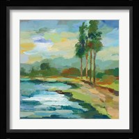 Early Spring Landscape II Framed Print