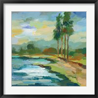 Early Spring Landscape II Framed Print