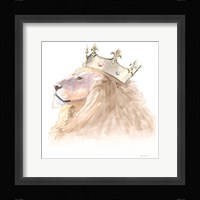 Jungle Royalty I Crop Framed Print