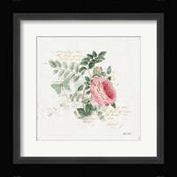 French Romance II Framed Print