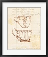 Authentic Coffee IV Framed Print
