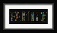 Bright Folklore Family Framed Print