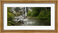 Forest Waterfall, Patagonia, Argentina Fine Art Print