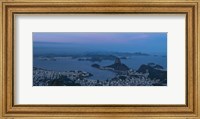 View of City from Christ the Redeemer, Rio de Janeiro, Brazil Fine Art Print