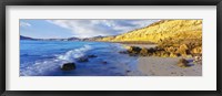 Sunlight Falling Coast, Baja California Sur, Mexico Fine Art Print