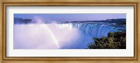 Horseshoe Falls with Rainbow, Niagara Falls, Ontario, Canada Fine Art Print