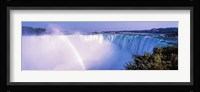 Horseshoe Falls with Rainbow, Niagara Falls, Ontario, Canada Fine Art Print