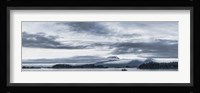 Fishing Boat and Mt Edgecumbe, Sitka, Southeast Alaska Fine Art Print