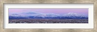Sangre De Cristo Range Under Snow, Taos County, New Mexico Fine Art Print