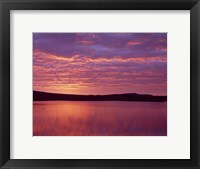 Sunrise over Grand Lake Matagamon in Baxter State Park, Maine Fine Art Print