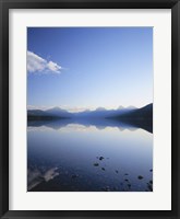 Lake McDonald and the Rocky Mountains, Glacier National Park, Montana Fine Art Print
