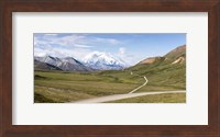 Mount McKinley and Thorofare Pass, Denali National Park, Alaska Fine Art Print