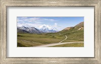 Mount McKinley and Thorofare Pass, Denali National Park, Alaska Fine Art Print