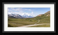 Mount McKinley and Thorofare Pass, Denali National Park, Alaska Fine Art Print