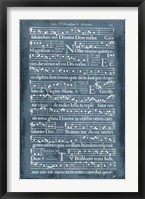 Graphic Songbook II Framed Print