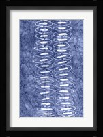 Indigo Primitive Patterns II Fine Art Print