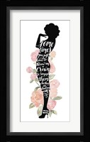 Iconic Woman I Framed Print