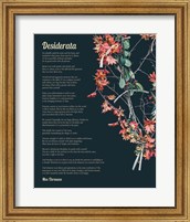 Desiderata Autumn Branches Fine Art Print