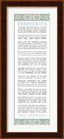 Desiderata Bus Roll Blue Pattern Fine Art Print