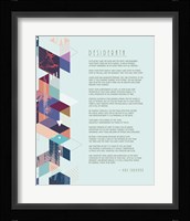 Desiderata Abstract Geometric Background Fine Art Print