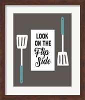Retro Kitchen II - Look On The Flip Side Fine Art Print