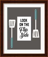 Retro Kitchen II - Look On The Flip Side Fine Art Print