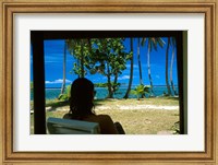 Tambua Sands, Coral Coast, Fiji Fine Art Print