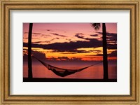 Sunset, Denarau Island, Fiji Fine Art Print