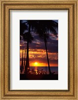 Sunset,  Fiji Fine Art Print