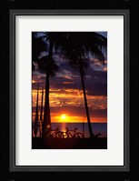 Sunset,  Fiji Fine Art Print