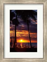 Sunset,  Fiji Fine Art Print