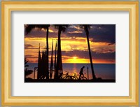 Sunset, Denarau Island, Fiji Fine Art Print