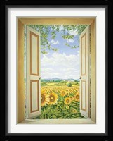 Finestra Sui Campi Fine Art Print
