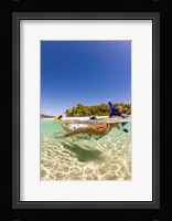 Snorkeling, Beqa Island, Fiji Fine Art Print