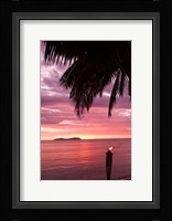 Tropical Sunset, Beqa Island, Fiji Fine Art Print