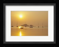Tavern Island at Sunrise, Rowayton, Connecticut Fine Art Print