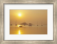 Tavern Island at Sunrise, Rowayton, Connecticut Fine Art Print